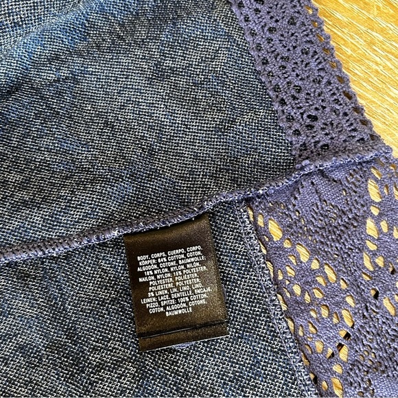 Anthropologie Knitted & Knotted Jacquard Open Front Blazer Jacket Floral M - Picture 7 of 11